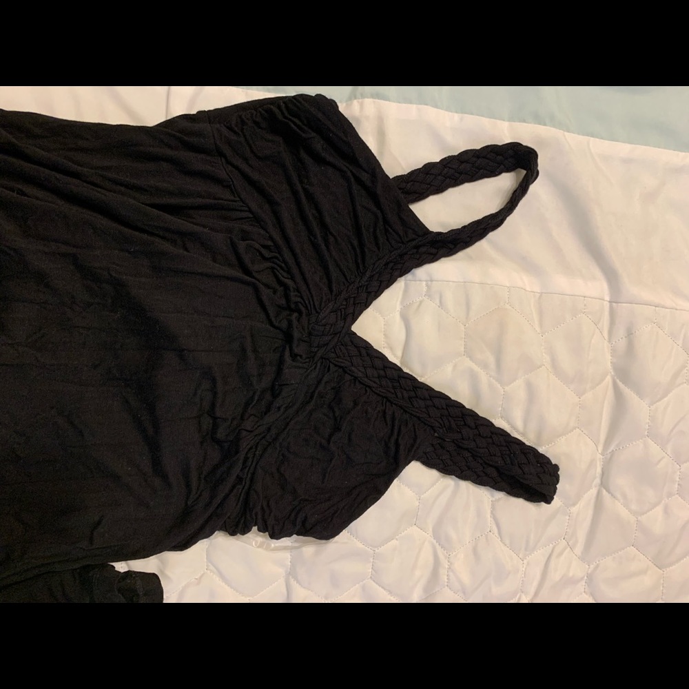 Long black dress